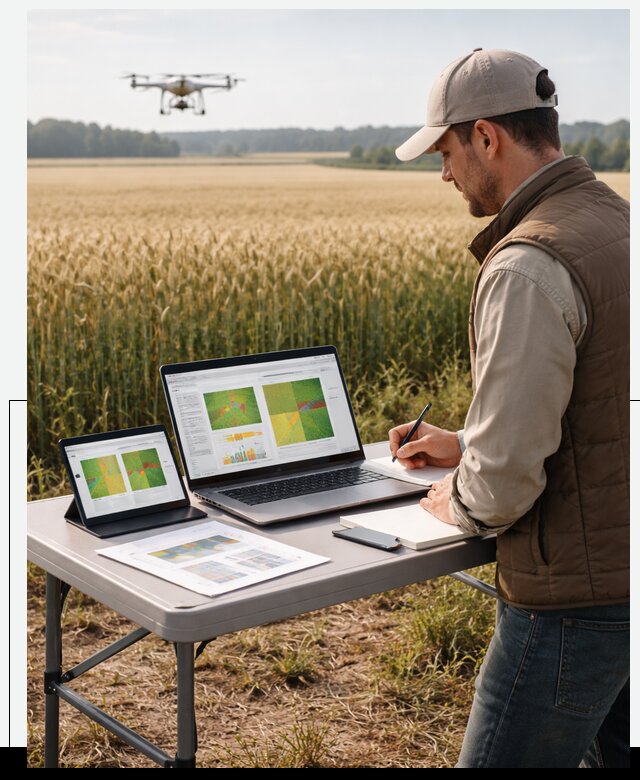 Система AI прогнозирования урожайности для точных агрономий в Вичуге