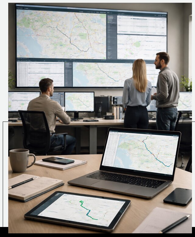 Трекинг грузов и Fleet Management, мониторинг автопарка в Вичуге