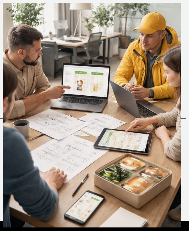 Разработка агрегатора доставки еды в Вичуге от 15239 р., АвикейВчг